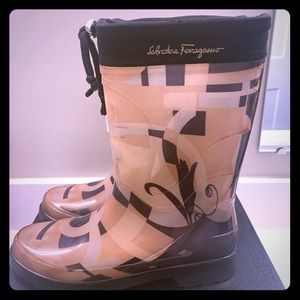 Salvatore Ferragamo Rain Boots